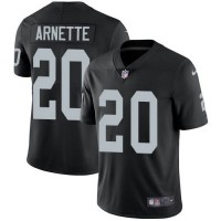 Nike Las Vegas Raiders #20 Damon Arnette Black Team Color Men's Stitched NFL Vapor Untouchable Limited Jersey