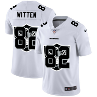Las Vegas Las Vegas Raiders #82 Jason Witten White Men's Nike Team Logo Dual Overlap Limited NFL Jersey