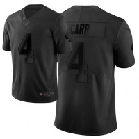 Nike Las Vegas Raiders #4 Derek Carr Black Men's Stitched NFL Limited City Edition Jersey