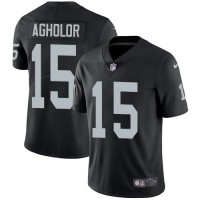 Nike Las Vegas Raiders #15 Nelson Agholor Black Team Color Men's Stitched NFL Vapor Untouchable Limited Jersey