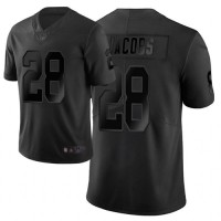 Nike Las Vegas Raiders #28 Josh Jacobs Black Men's Stitched NFL Limited City Edition Jersey