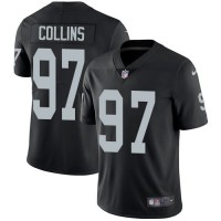 Nike Las Vegas Raiders #97 Maliek Collins Black Team Color Men's Stitched NFL Vapor Untouchable Limited Jersey