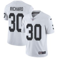 Nike Las Vegas Raiders #30 Jalen Richard White Men's Stitched NFL Vapor Untouchable Limited Jersey