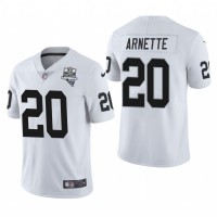 Las Vegas Las Vegas Raiders #20 Damon Arnette Men's Nike 2020 Inaugural Season Vapor Limited NFL Jersey White