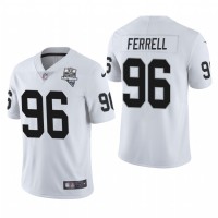 Las Vegas Las Vegas Raiders #96 Clelin Ferrell Men's Nike 2020 Inaugural Season Vapor Limited NFL Jersey White