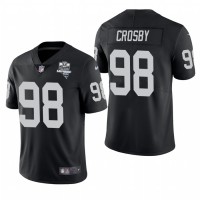 Las Vegas Las Vegas Raiders #98 Maxx Crosby Men's Nike 2020 Inaugural Season Vapor Limited NFL Jersey Black
