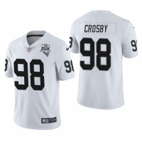 Las Vegas Las Vegas Raiders #98 Maxx Crosby Men's Nike 2020 Inaugural Season Vapor Limited NFL Jersey White