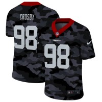 Las Vegas Las Vegas Raiders #98 Maxx Crosby Men's Nike 2020 Black CAMO Vapor Untouchable Limited Stitched NFL Jersey