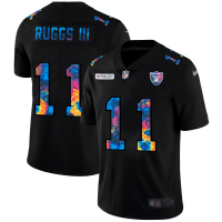 Las Vegas Las Vegas Raiders #11 Henry Ruggs III Men's Nike Multi-Color Black 2020 NFL Crucial Catch Vapor Untouchable Limited Jersey