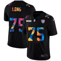 Las Vegas Las Vegas Raiders #75 Howie Long Men's Nike Multi-Color Black 2020 NFL Crucial Catch Vapor Untouchable Limited Jersey
