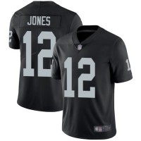 Nike Las Vegas Raiders #12 Zay Jones Black Team Color Men's Stitched NFL Vapor Untouchable Limited Jersey