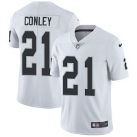 Nike Las Vegas Raiders #21 Gareon Conley White Men's Stitched NFL Vapor Untouchable Limited Jersey