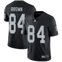 Nike Las Vegas Raiders #84 Antonio Brown Black Team Color Men's Stitched NFL Vapor Untouchable Limited Jersey