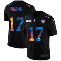 Nike Las Vegas Raiders #17 Davante Adams Men's Nike Multi-Color Black 2020 NFL Crucial Catch Vapor Untouchable Limited Jersey