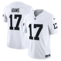 Las Vegas Las Vegas Raiders #17 Davante Adams Nike Men's White Vapor F.U.S.E. Limited Jersey