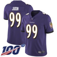 Nike Baltimore Ravens #99 Matthew Judon Purple Team Color Men's Stitched NFL 100th Season Vapor Untouchable Limited Jersey