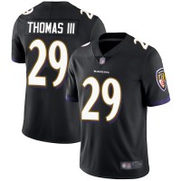 Nike Baltimore Ravens #29 Earl Thomas III Black Alternate Men's Stitched NFL Vapor Untouchable Limited Jersey