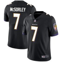 Nike Baltimore Ravens #7 Trace McSorley Black Alternate Men's Stitched NFL Vapor Untouchable Limited Jersey