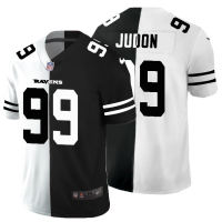 Baltimore Baltimore Ravens #99 Matthew Judon Men's Black V White Peace Split Nike Vapor Untouchable Limited NFL Jersey