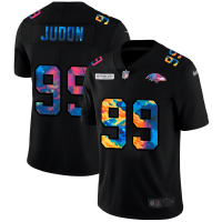 Baltimore Baltimore Ravens #99 Matthew Judon Men's Nike Multi-Color Black 2020 NFL Crucial Catch Vapor Untouchable Limited Jersey
