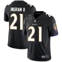 Nike Baltimore Ravens #21 Mark Ingram II Black Alternate Men's Stitched NFL Vapor Untouchable Limited Jersey