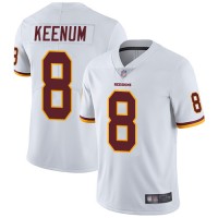 Nike Washington Commanders #8 Case Keenum White Men's Stitched NFL Vapor Untouchable Limited Jersey