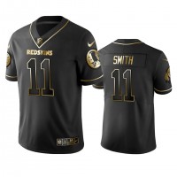 Nike Washington Commanders #11 Alex Smith Men's Stitched NFL Vapor Untouchable Limited Black Golden Jersey