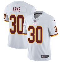 Nike Washington Commanders #30 Troy Apke White Men's Stitched NFL Vapor Untouchable Limited Jersey
