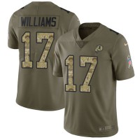 Nike Washington Commanders #17 Doug Williams Olive/Camo Men's Stitched NFL Limited 2017 Salute To Service Jersey