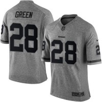 Nike Washington Commanders #28 Darrell Green Gray Men's Stitched NFL Limited Gridiron Gray Jersey