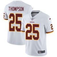 Nike Washington Commanders #25 Chris Thompson White Men's Stitched NFL Vapor Untouchable Limited Jersey