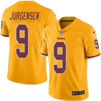 Nike Washington Commanders #9 Sonny Jurgensen Gold Men's Stitched NFL Limited Rush Jersey