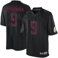 Nike Washington Commanders #9 Sonny Jurgensen Black Men's Stitched NFL Impact Limited Jersey