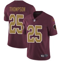 Nike Washington Commanders #25 Chris Thompson Burgundy Red Alternate Men's Stitched NFL Vapor Untouchable Limited Jersey