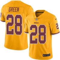 Nike Washington Commanders #28 Darrell Green Gold Men's Stitched NFL Limited Rush Jersey