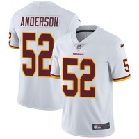 Nike Washington Commanders #52 Ryan Anderson White Men's Stitched NFL Vapor Untouchable Limited Jersey