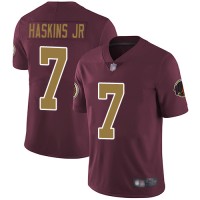 Nike Washington Commanders #7 Dwayne Haskins Jr Burgundy Red Alternate Men's Stitched NFL Vapor Untouchable Limited Jersey