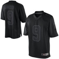 Nike New Orleans Saints #9 Drew Brees Black Men's Stitched NFL Drenched Limited Jersey