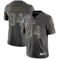 Nike New Orleans Saints #94 Cameron Jordan Gray Static Men's Stitched NFL Vapor Untouchable Limited Jersey