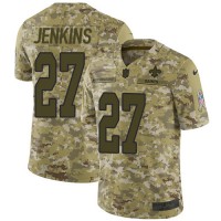 Nike New Orleans Saints #27 Malcolm Jenkins Camo Men's Stitched NFL Limited 2018 Salute To Service Jersey