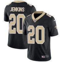 Nike New Orleans Saints #20 Janoris Jenkins Black Team Color Men's Stitched NFL Vapor Untouchable Limited Jersey