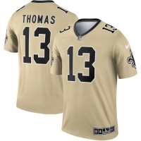 New Orleans New Orleans Saints #13 Michael Thomas Nike Men's Gold Inverted Legend Jersey