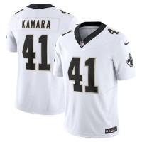 New Orleans New Orleans Saints #41 Alvin Kamara Nike Men's White Vapor F.U.S.E. Limited Jersey