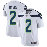Nike Seattle Seahawks #2 Jason Myers White Men's Stitched NFL Vapor Untouchable Limited Jersey