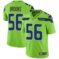 Nike Seattle Seahawks #56 Jordyn Brooks Green Men's Stitched NFL Limited Rush Jersey
