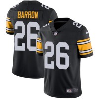 Nike Pittsburgh Steelers #26 Mark Barron Black Alternate Men's Stitched NFL Vapor Untouchable Limited Jersey
