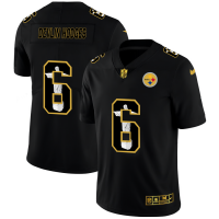 Pittsburgh Pittsburgh Steelers #6 Devlin Hodges Men's Nike Carbon Black Vapor Cristo Redentor Limited NFL Jersey