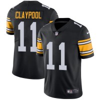 Nike Pittsburgh Steelers #11 Chase Claypool Black Alternate Men's Stitched NFL Vapor Untouchable Limited Jersey