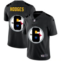 Pittsburgh Pittsburgh Steelers #6 Devlin Hodges Men's Nike Team Logo Dual Overlap Limited NFL Jersey Black