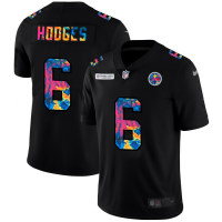 Pittsburgh Pittsburgh Steelers #6 Devlin Hodges Men's Nike Multi-Color Black 2020 NFL Crucial Catch Vapor Untouchable Limited Jersey